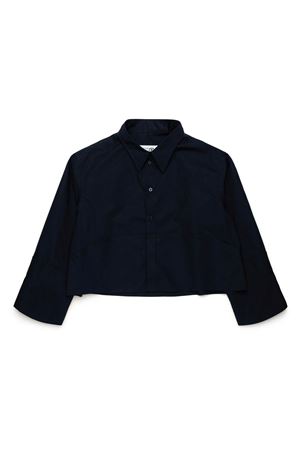 black cotton shirt MAISON MARGIELA KIDS | M60658MM014M6900